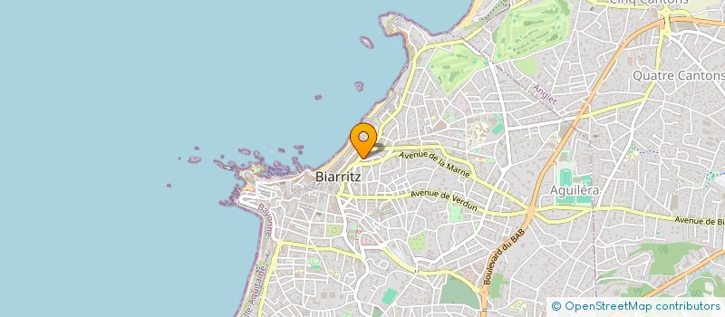 localisation de l'entreprise SYND COPROP RESIDENCE L'IMPERIAL  BIARRITZ