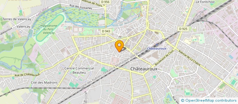 localisation de l'entreprise SYND COPROP RESIDENCE LA TOURNELLE à CHATEAUROUX