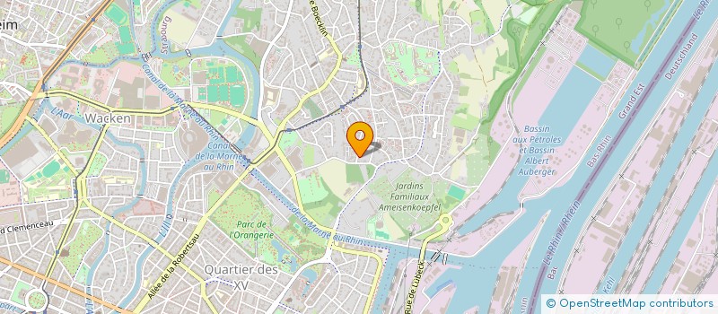 localisation de l'entreprise SYND COPROP RESIDENCE LE GOUNOD à STRASBOURG