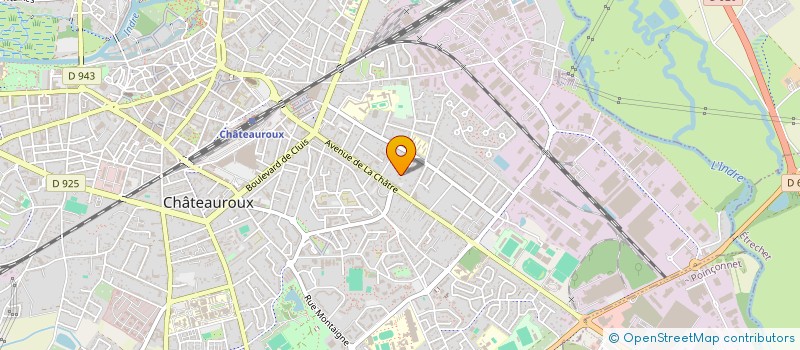localisation de l'entreprise SYND COPROP RESIDENCE LE KALLISTE à CHATEAUROUX