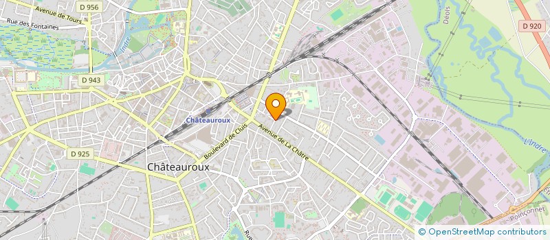 localisation de l'entreprise SYND COPROP RESIDENCE LE LYCEE à CHATEAUROUX