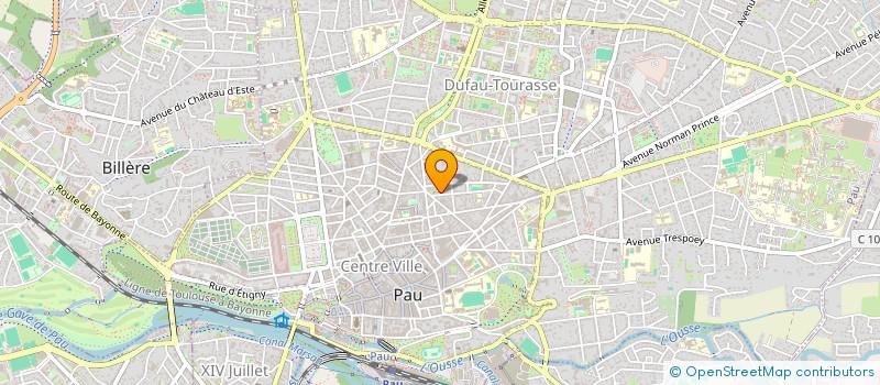 localisation de l'entreprise SYND COPROP RESIDENCE LE NELSON à PAU