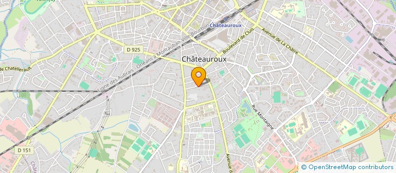 localisation de l'entreprise SYND COPROP RESIDENCE LE REGENT à CHATEAUROUX