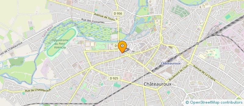 localisation de l'entreprise SYND COPROP RESIDENCE LE RENAN à CHATEAUROUX