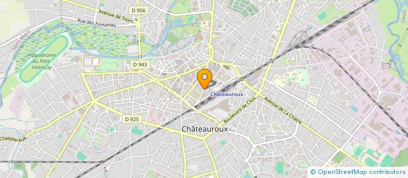 localisation de l'entreprise SYND COPROP RESIDENCE LES CAPUCINS à CHATEAUROUX