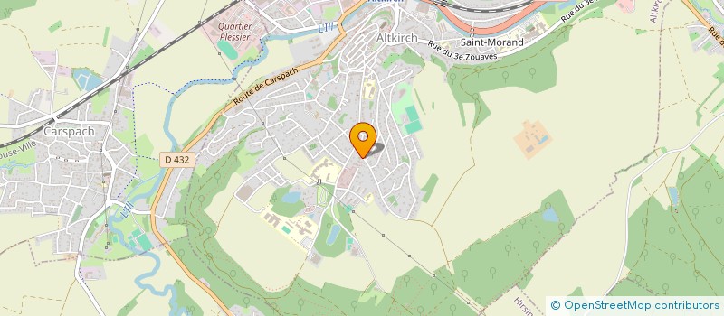 localisation de l'entreprise SYND COPROP RESIDENCE LES CONSULATS  ALTKIRCH