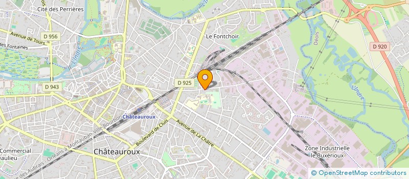 localisation de l'entreprise SYND COPROP RESIDENCE LES EGLANTINES à CHATEAUROUX