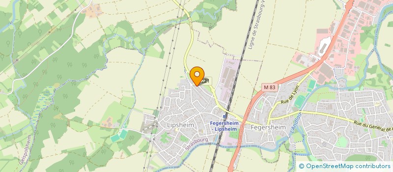 localisation de l'entreprise SYND COPROP RESIDENCE LES PEUPLIERS  LIPSHEIM