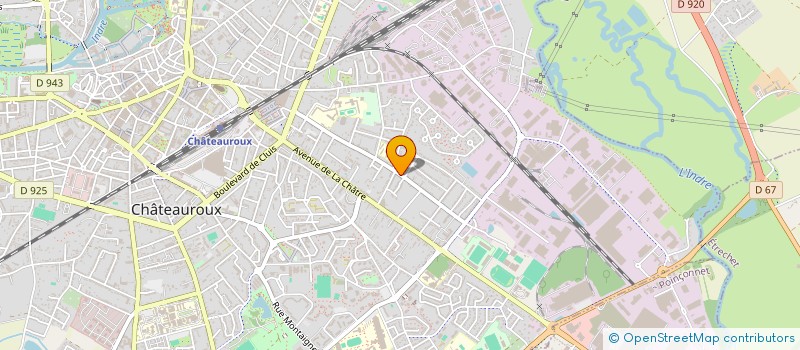 localisation de l'entreprise SYND COPROP RESIDENCE MARIE CURIE à CHATEAUROUX