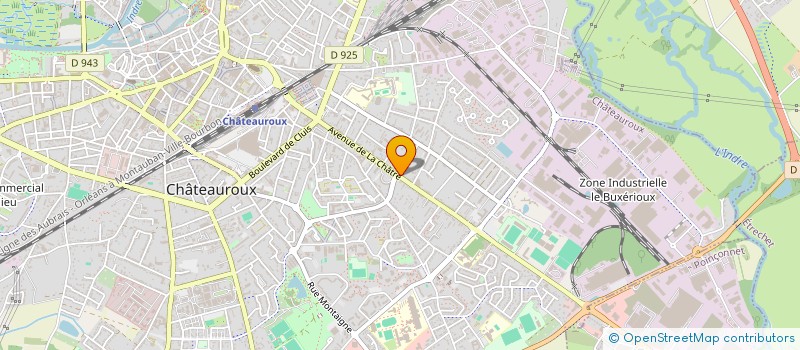 localisation de l'entreprise SYND COPROP RESIDENCE NARVAL à CHATEAUROUX