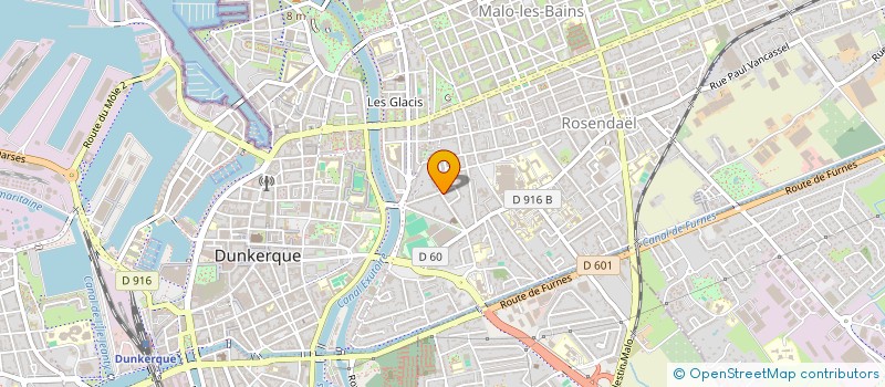 localisation de l'entreprise SYND COPROP RESIDENCE OPALE à DUNKERQUE