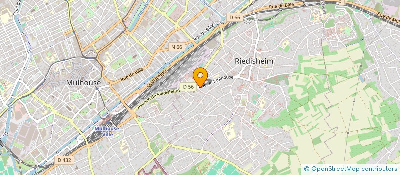 localisation de l'entreprise SYND COPROP RESIDENCE ORSAY  RIEDISHEIM