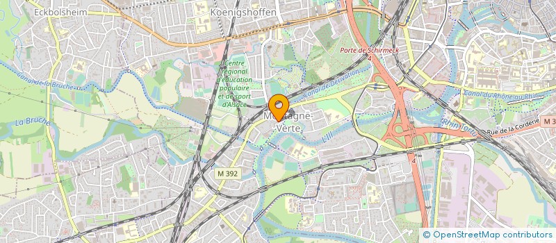 localisation de l'entreprise SYND COPROP RESIDENCE PALMA à STRASBOURG