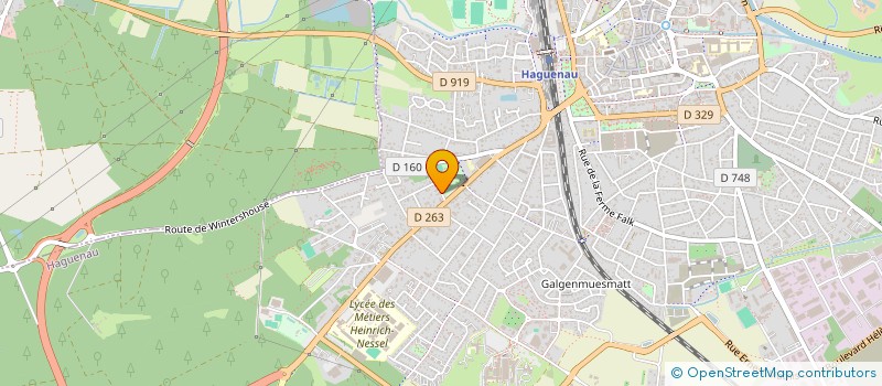 localisation de l'entreprise SYND COPROP RESIDENCE REINMAR  HAGUENAU