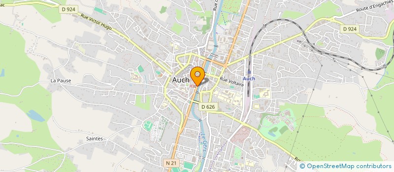 localisation de l'entreprise SYND COPROP RESIDENCE SADI CARNOT  AUCH