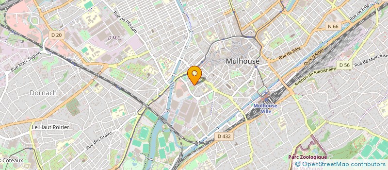 localisation de l'entreprise SYND COPROP RESIDENCE SAINT SAUVEUR  MULHOUSE