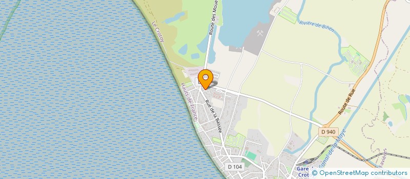 localisation de l'entreprise SYND COPROP RESIDENCE SAUVAGINE II à LE CROTOY