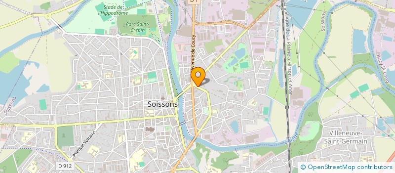 localisation de l'entreprise SYND COPROP RESIDENCE ST WAAST à SOISSONS