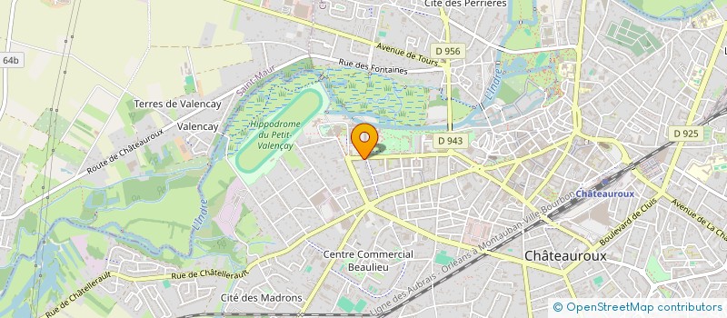 localisation de l'entreprise SYND COPROP RESIDENCE STE MARGUERITE à CHATEAUROUX
