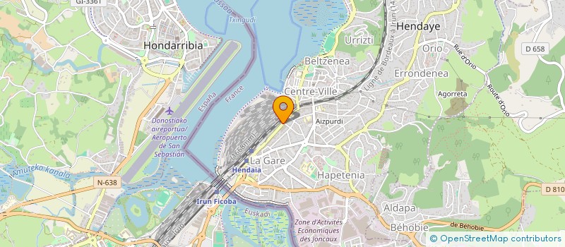 localisation de l'entreprise SYND COPROP RESIDENCE TERMINUS  HENDAYE