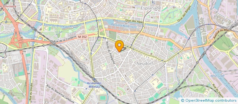 localisation de l'entreprise SYND COPROP ROSES SCHURMFELD  STRASBOURG
