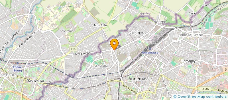 localisation de l'entreprise SYND COPROP RUE RAVIER  AMBILLY