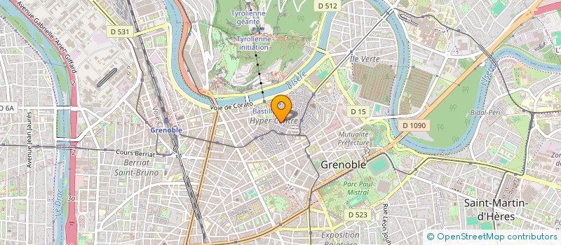 localisation de l'entreprise SYND COPROP SAINT JOSEPH  GRENOBLE