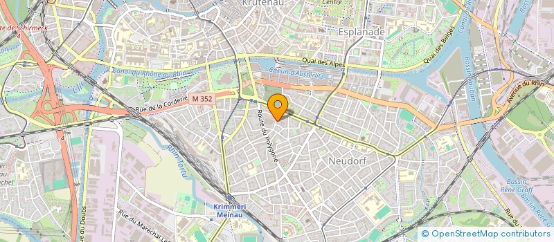 localisation de l'entreprise SYND COPROP SIEGFRIST MARX ALICE à STRASBOURG