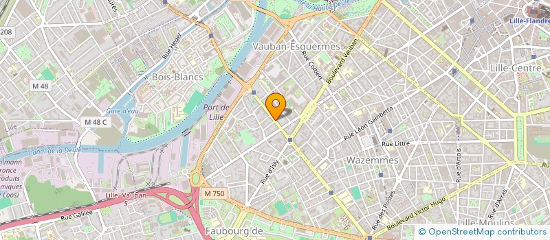 localisation de l'entreprise SYND. COPROP. TURENNE DE LA SALLE à LILLE