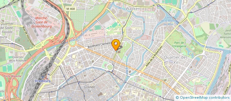 localisation de l'entreprise SYND COPROP URBAN ERIC à STRASBOURG