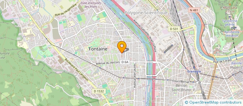 localisation de l'entreprise SYND COPROP VERCORS IX  FONTAINE