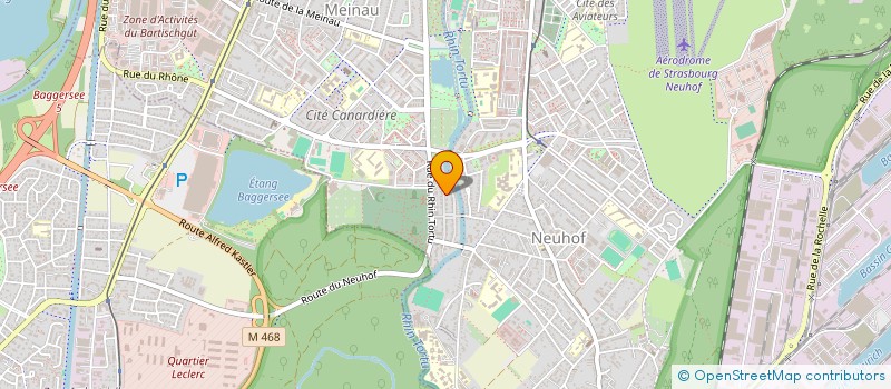 localisation de l'entreprise SYND COPROP VILLA MAUPASSANT  STRASBOURG