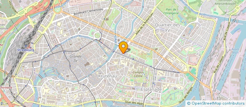 localisation de l'entreprise SYND COPROP WOLFF TOURRES à STRASBOURG
