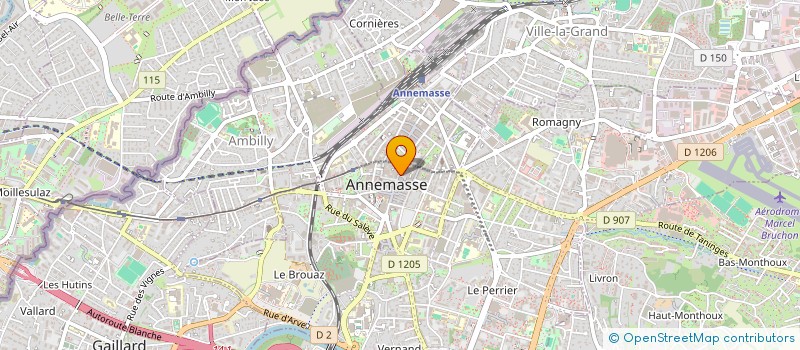 localisation de l'entreprise SYND COPROPIET 16 RUE DU COMMERCE  ANNEMASSE