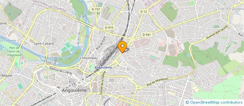 localisation de l'entreprise SYND COPROPIETAIRE RES DARAS à ANGOULEME