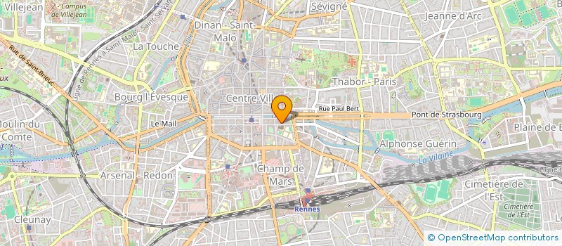 localisation de l'entreprise SYND COPROPIETE 6 R LEONARD DE VINCI  RENNES