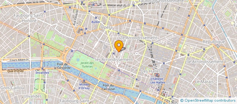 localisation de l'entreprise SYND COPROPR 11 RUE THERESE 75001 PARIS  PARIS