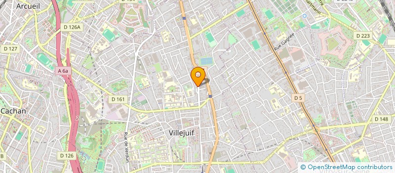 localisation de l'entreprise SYND COPROPR 130 AV DE PARIS à VILLEJUIF