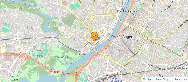 localisation de l'entreprise SYND COPROPR 22 ET 24 R CHATEAUGONTIER à ANGERS