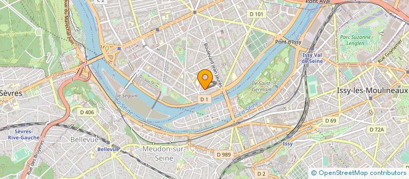 localisation de l'entreprise SYND COPROPR 24 RUE TRAVERSIERE à BOULOGNE-BILLANCOURT