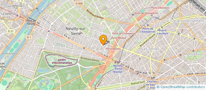 localisation de l'entreprise SYND COPROPR 26 RUE D'ARMENONVILLE à NEUILLY-SUR-SEINE