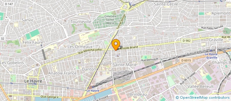 localisation de l'entreprise SYND COPROPR 31 RUE RENE BAHEUX à LE HAVRE