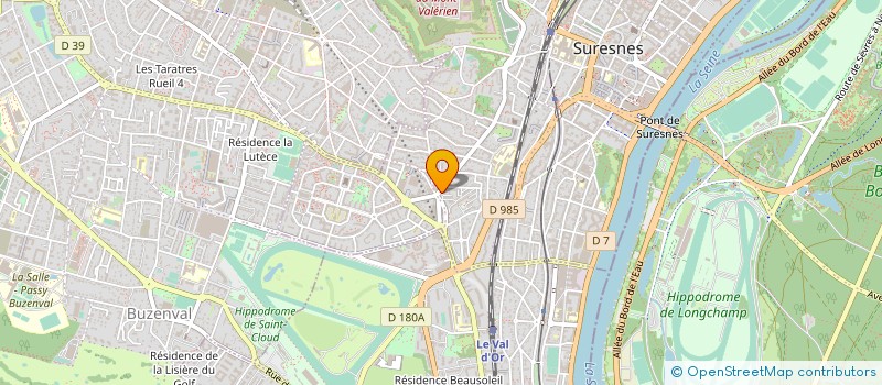 localisation de l'entreprise SYND COPROPR 52 BD DU MAL DE LATTRE DE TASSIGNY à SURESNES