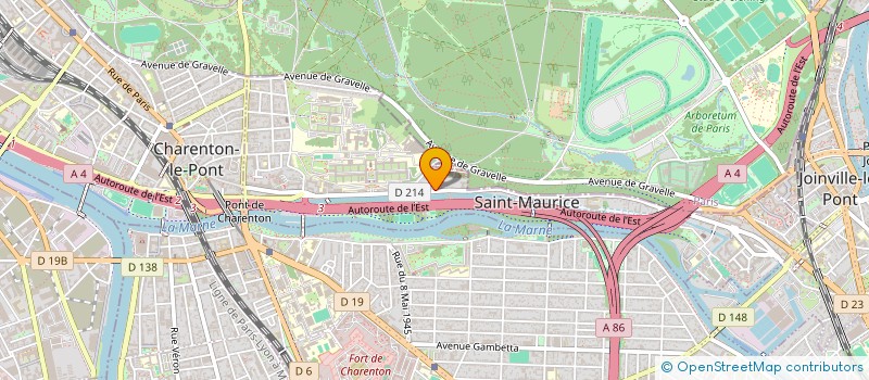 localisation de l'entreprise SYND COPROPR 75 RUE MAL LECLERC à SAINT-MAURICE