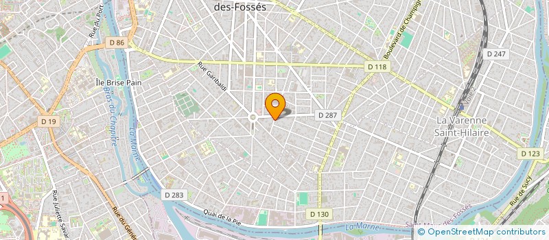 localisation de l'entreprise SYND COPROPR 79 AV BARBES à SAINT-MAUR-DES-FOSSES