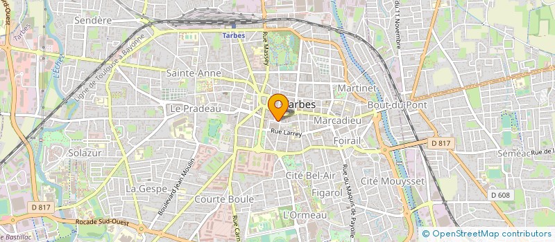 localisation de l'entreprise SYND COPROPR BOUE MARGUERITE  TARBES