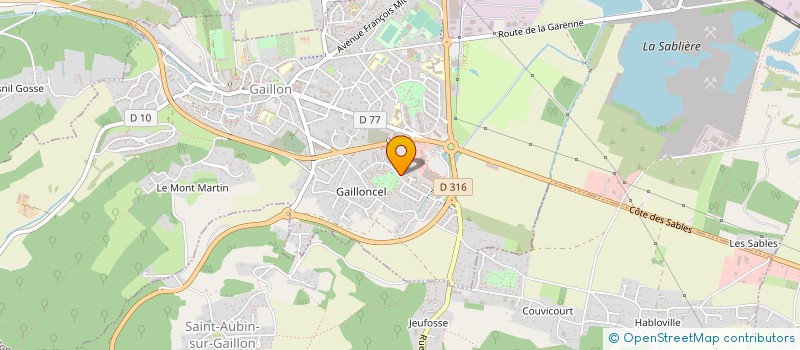 localisation de l'entreprise SYND COPROPR CTRE CIAL ATAC GAILLON  GAILLON