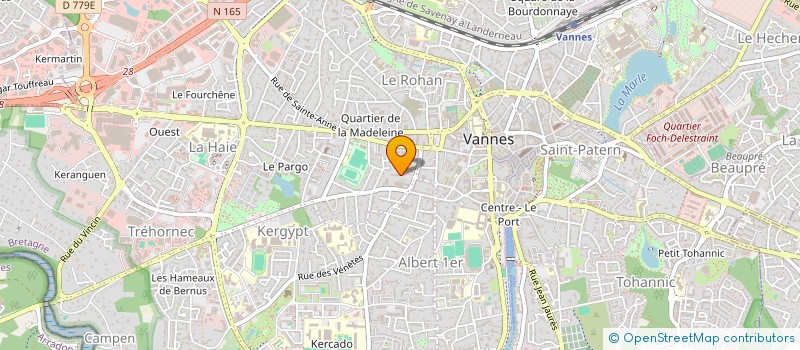 localisation de l'entreprise SYND COPROPR DU PRATEL à VANNES