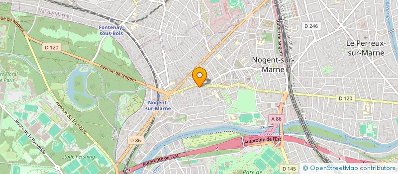 localisation de l'entreprise SYND COPROPR HESPERIDES NOGENT SUR MARNE à NOGENT-SUR-MARNE