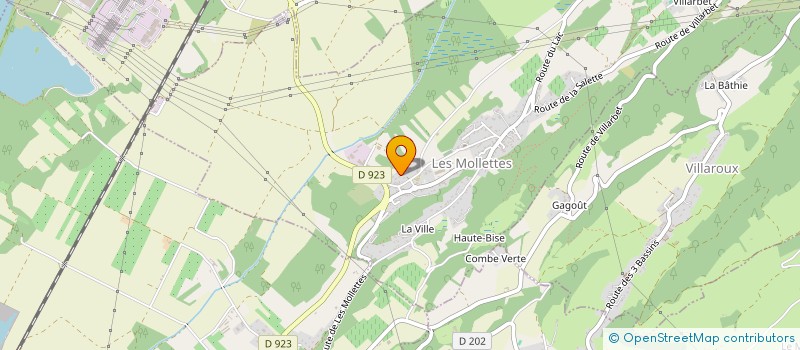 localisation de l'entreprise SYND COPROPR LE BELLEDONNE  MONTMELIAN